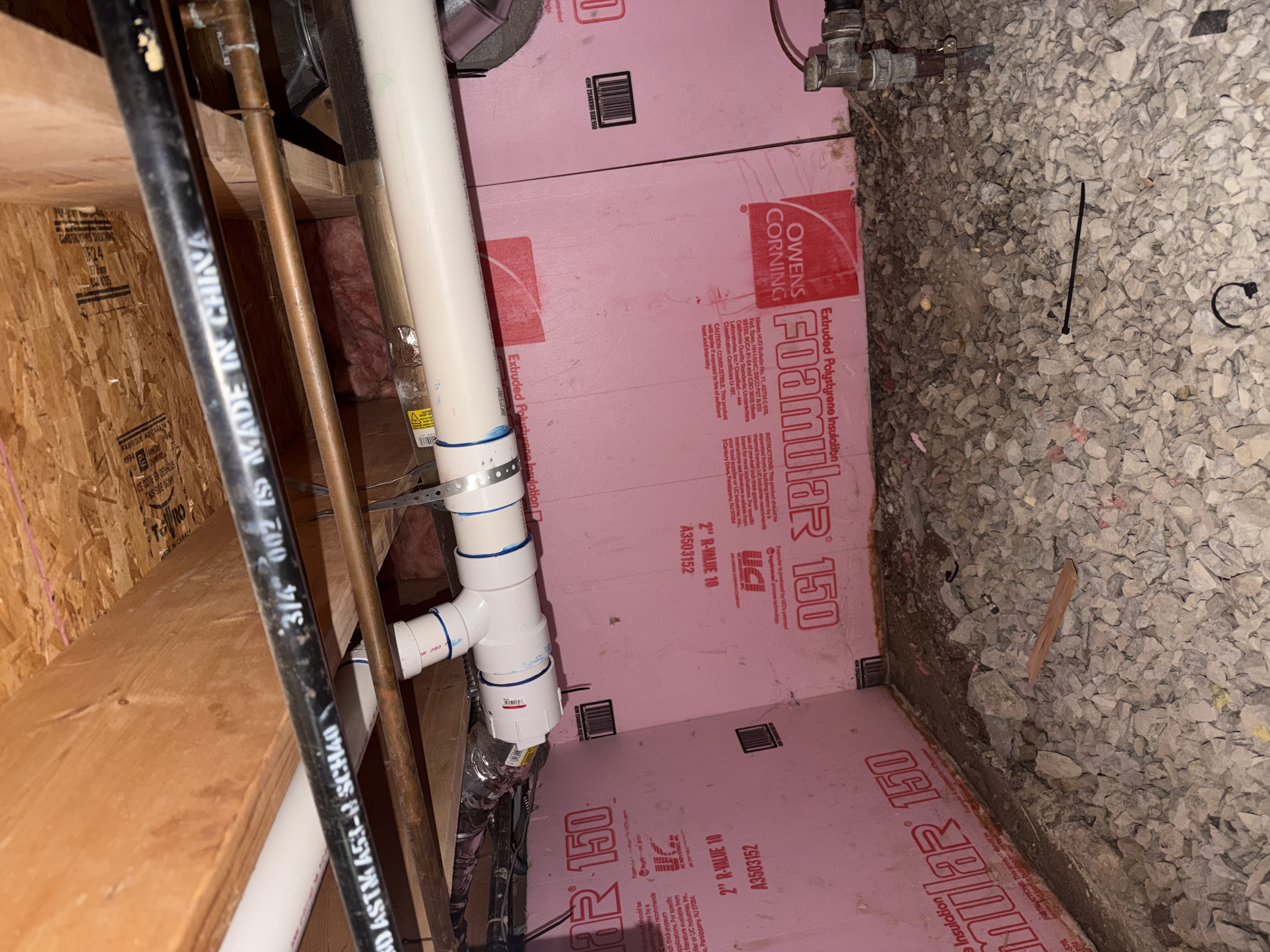 Plumbing repair project